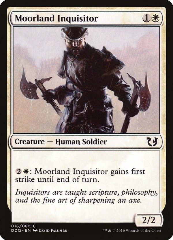 Producto - Moorland Inquisitor #16  Duel Decks: Blessed vs. Cursed