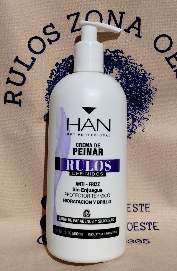 Producto - HAN Crema de peinar con dosificador RULOS DEFINIDOS 500cm3