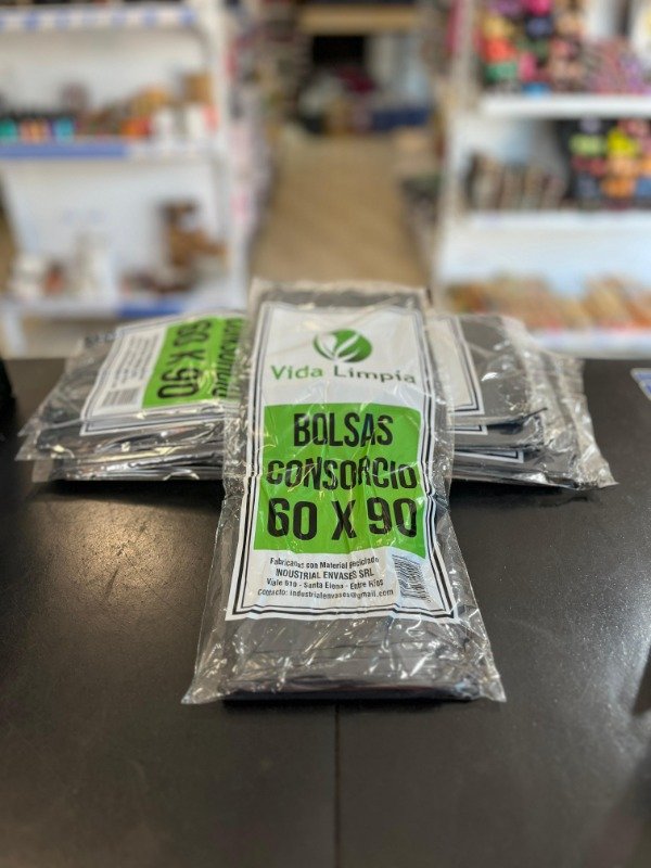Producto - Bolsas de consorcio VIDA LIMPIA 60x90 (10 unidades)
