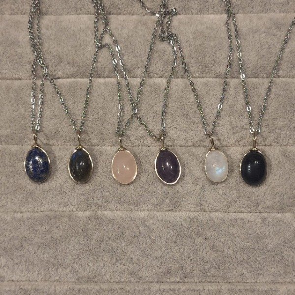 Producto - Collar Piedras Cabuchon Importado