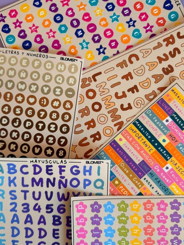 Producto - Plancha Letras Power - 1