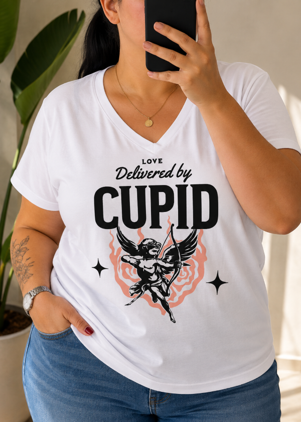 Producto - Remera de algodón blanco (Cupid)