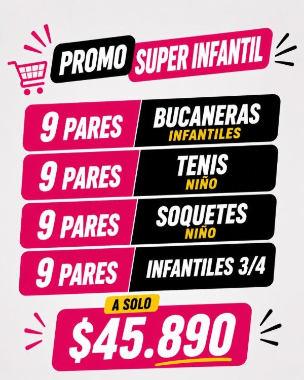 Producto - PROMOS SUPER INFANTIL mini