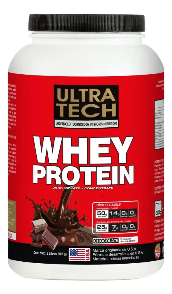 Producto - Whey Protein Chocolate x 2 lb Ultratech