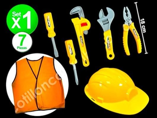 Producto - SET CONSTRUCTOR 7 PIEZAS