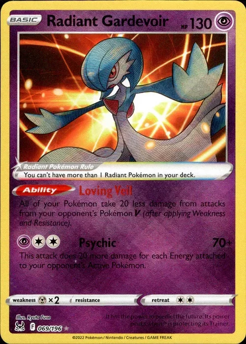 Producto - Radiant Gardevoir - 069/196 - Lost Origin