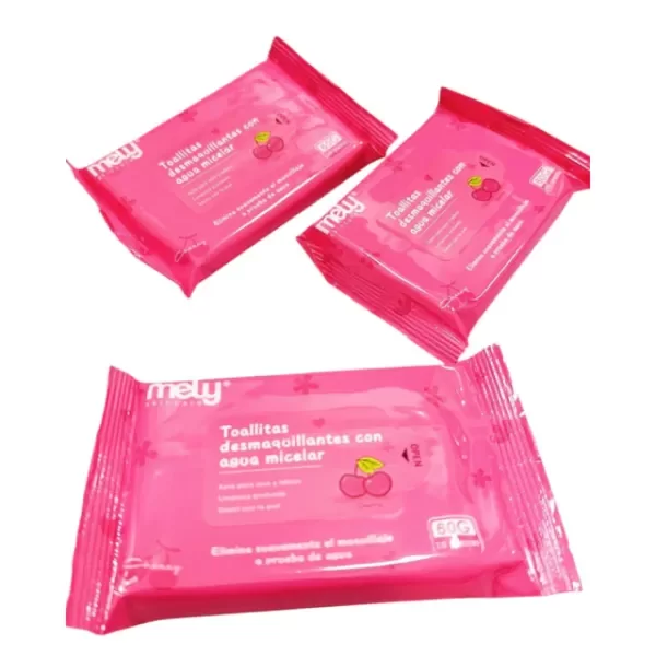 Producto - TOALLITAS DESMAQUILLANTES MELY