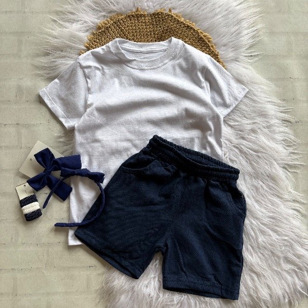 Producto - Conjunto escolar corto talles hasta el 16
