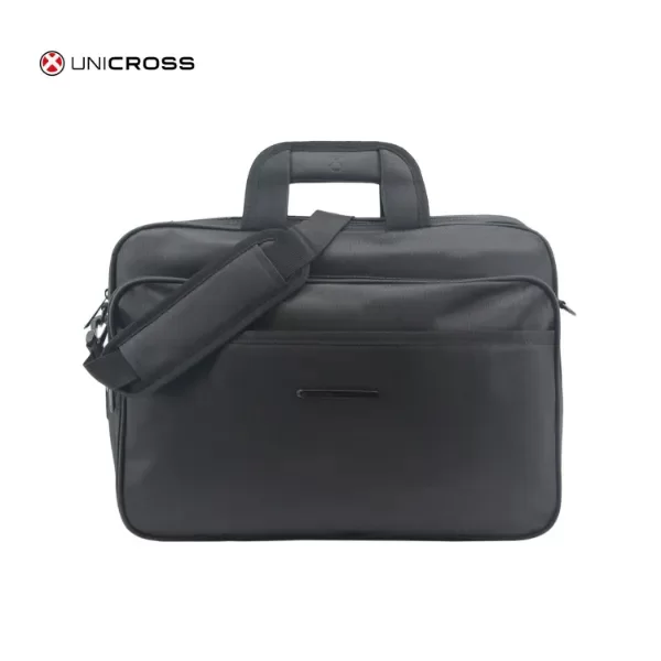 Producto - Portafolio Negro con puerto USB Unicross 62-2024 - 0