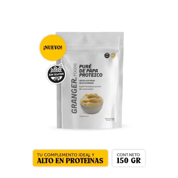 Producto - PURÉ DE PAPA PROTEICO 150 GRS. - GRANGER - 0