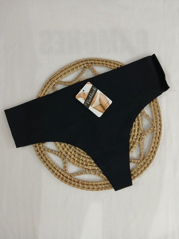 Producto - Colaless cintura alta segunda piel negra T.M