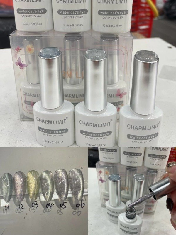 Producto - ESMALTE CHARMLIMIT OJO DE GATO EFECTO WATER