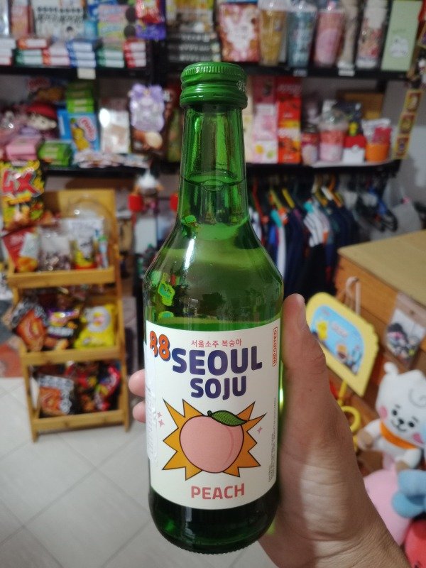 Producto - Soju coreano sabor durazno