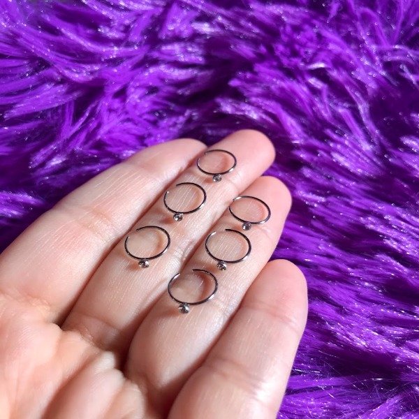 Producto - Piercing Nariz Argolla Cubic