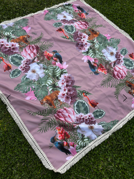 Producto - Lona jardin del tigre rosa