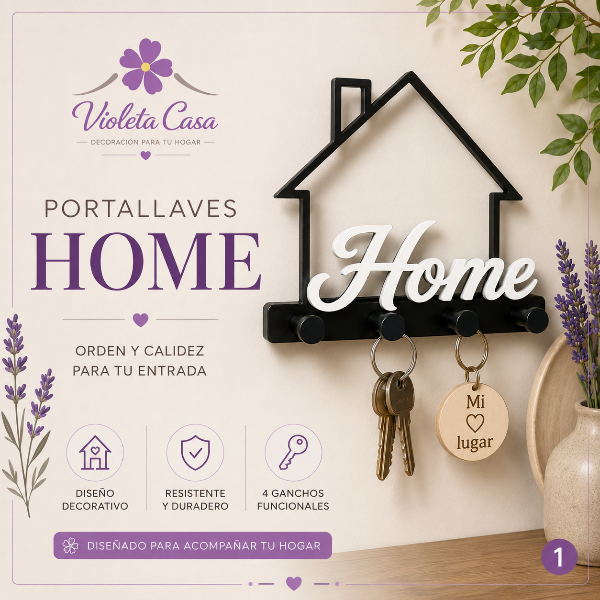 Producto - Portallaves HOME 2