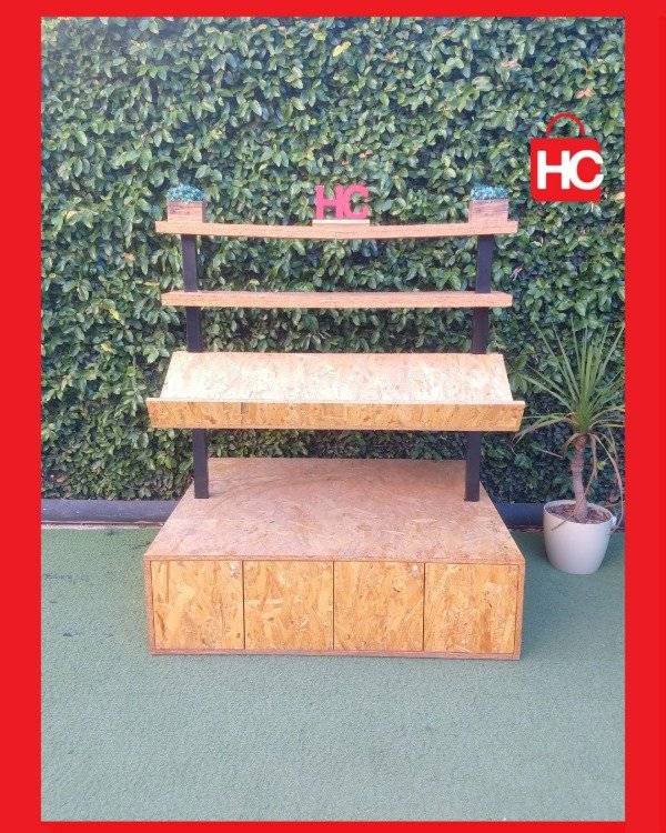 Producto - Exhibidor Comercial Estilo Industrial