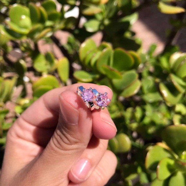 Producto - Aros Cubic Rosa