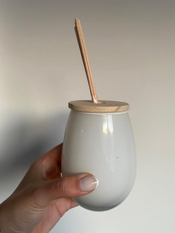 Producto - Difusor Copón Blanco Brillante