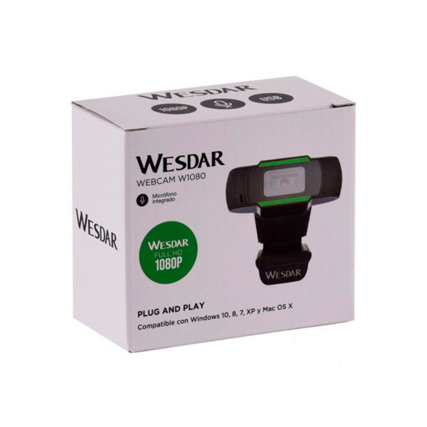 Producto - Webcam WESDAR W1080 - 3