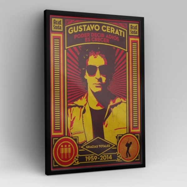 Producto - Cuadro Póster Soda Stereo #2