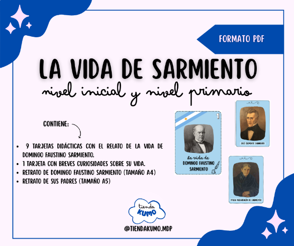 Producto - LA VIDA DE SARMIENTO- PDF