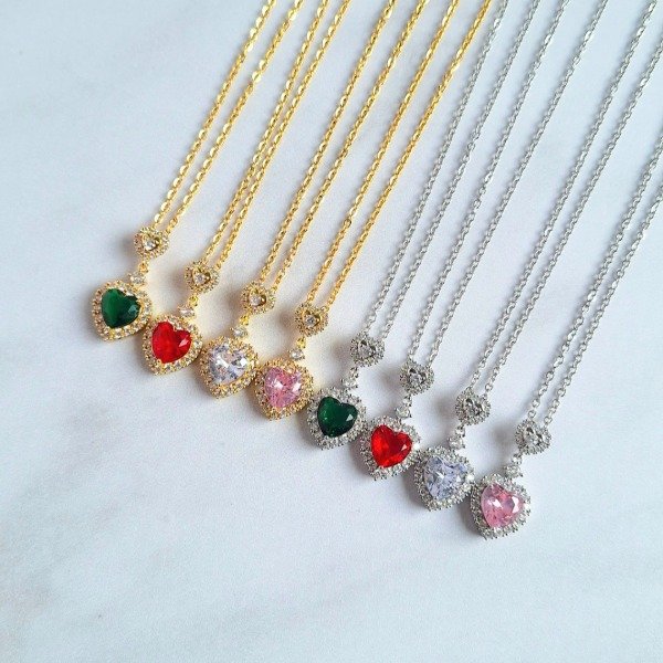 Producto - Collares double heart - 0
