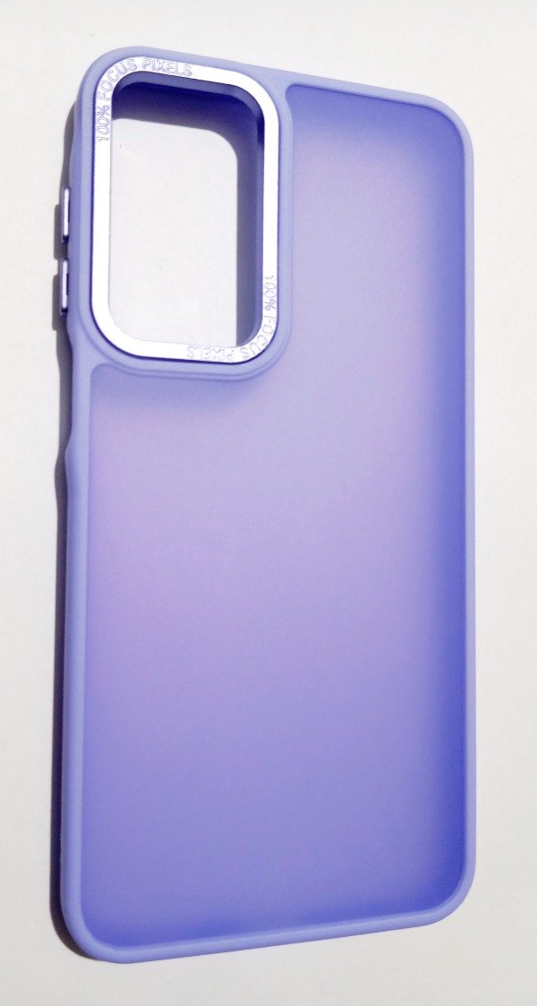 Producto - Funda Lila Translúcido XAEA Espacio para Samsung A16