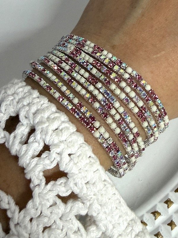 Producto - PF0039 Pulsera elástica fina plateada