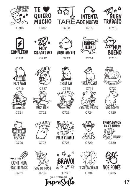 Producto - CATÁLOGO DE SELLOS - 17