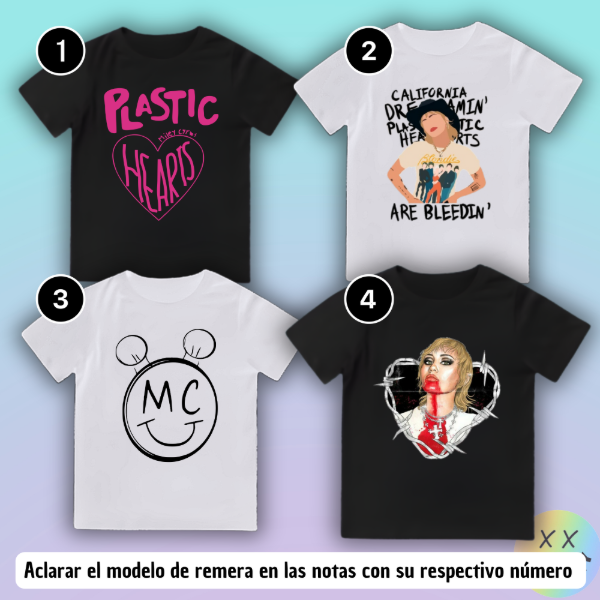 Producto - Baby Tee Miley Cyrus #1