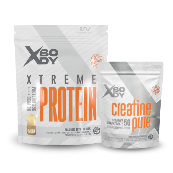Producto - COMBO XBODY - WHEY PROTEIN 2 LB. + CREATINA DOYAPCK 300 GRS. - 0