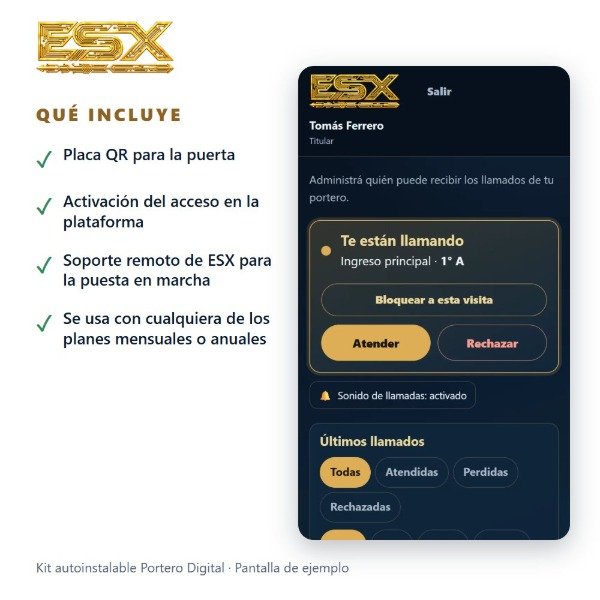 Producto - Kit autoinstalable Portero Digital - 2
