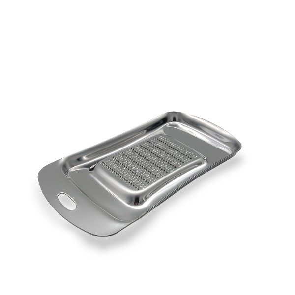 Producto - RALLADOR DE AJO/MANZANA ACERO INOX CRYSTAL ROCK