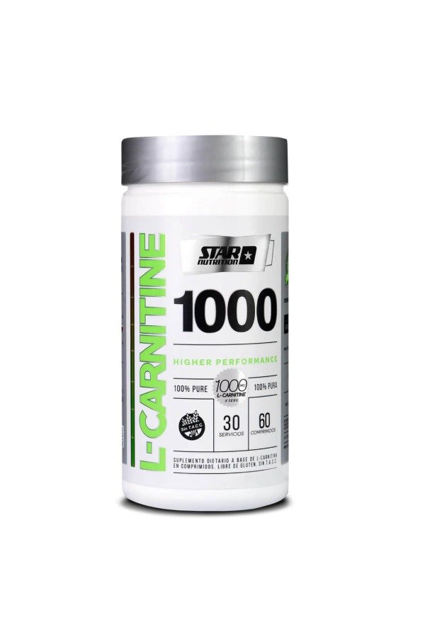 Producto - L CARNITINA 1000 - STAR NUTRITION - 60 CAPSULAS