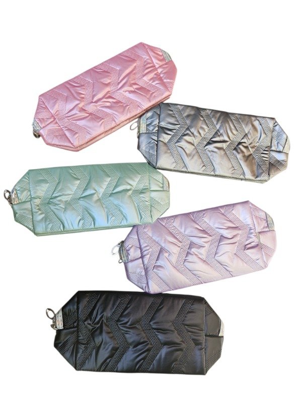 Producto - Cartuchera, neceser Metalizado