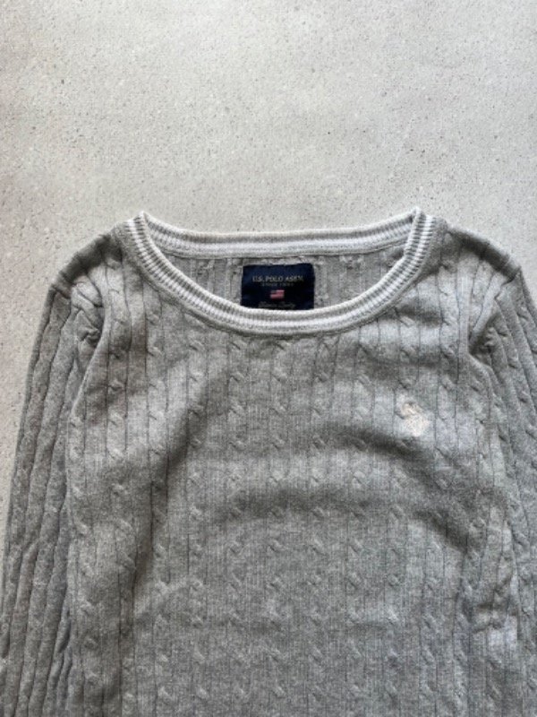 Producto - Sweater Polo U.S gris - 4