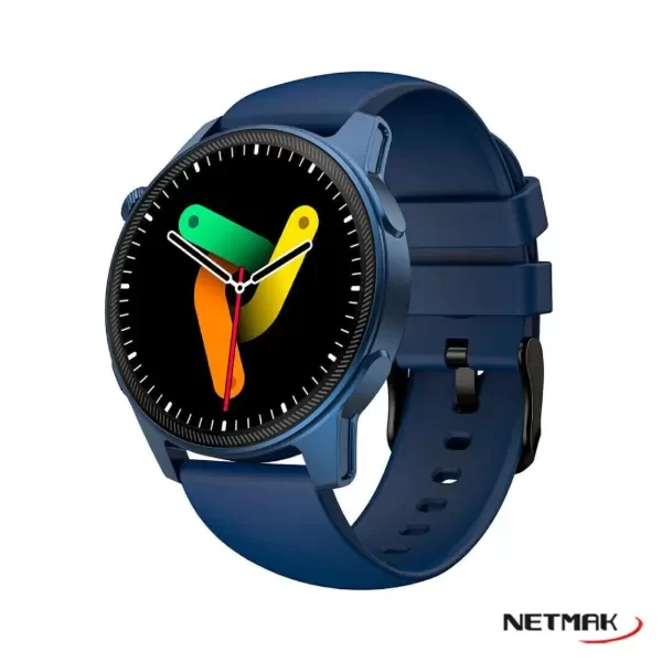 Producto - RELOJ SMARTWATCH BT5.3 AMOLED AZUL NM-ENERGY-B