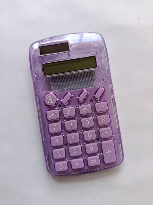 Producto - Calculadora lila