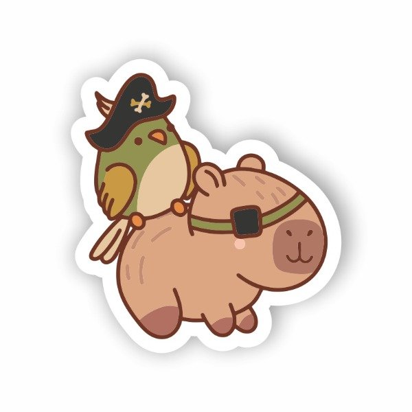 Producto - ST00325 Capibara pirata