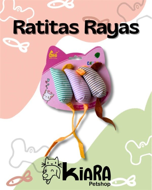Producto - Ratita rayada