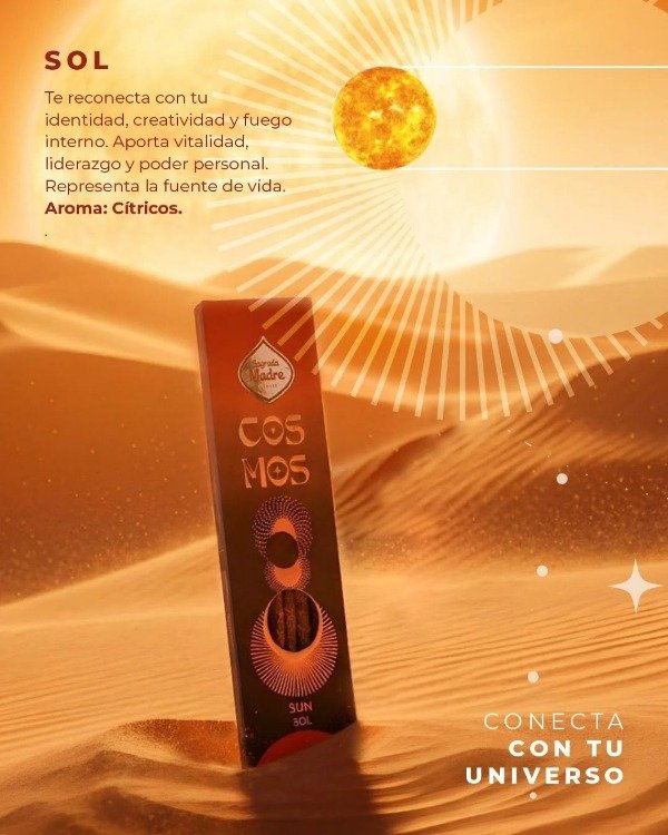 Producto - Sahumerios cosmos sol
