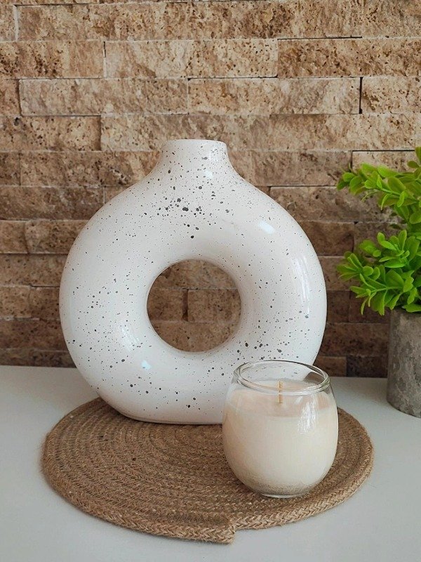 Producto - Vela de Soja en Portavelas Bombe Cristal