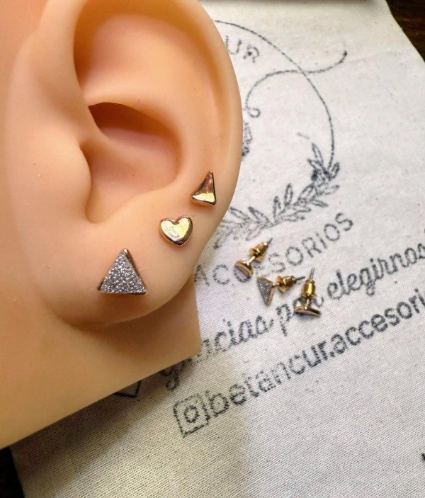 Producto - Aros dorados x 3