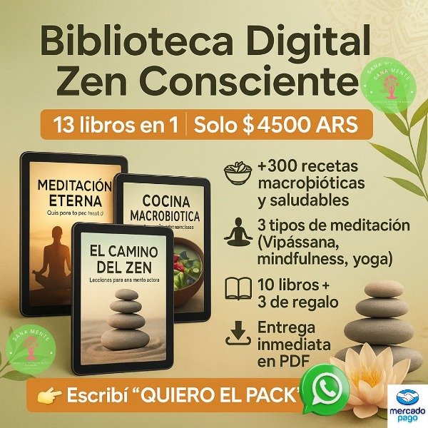 Producto - Biblioteca digital zen