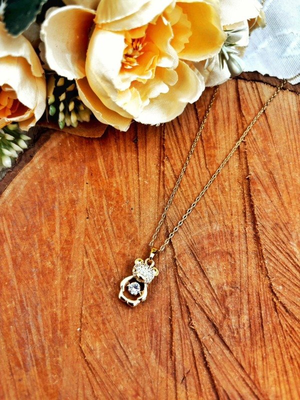 Producto - Collar Osito dorado