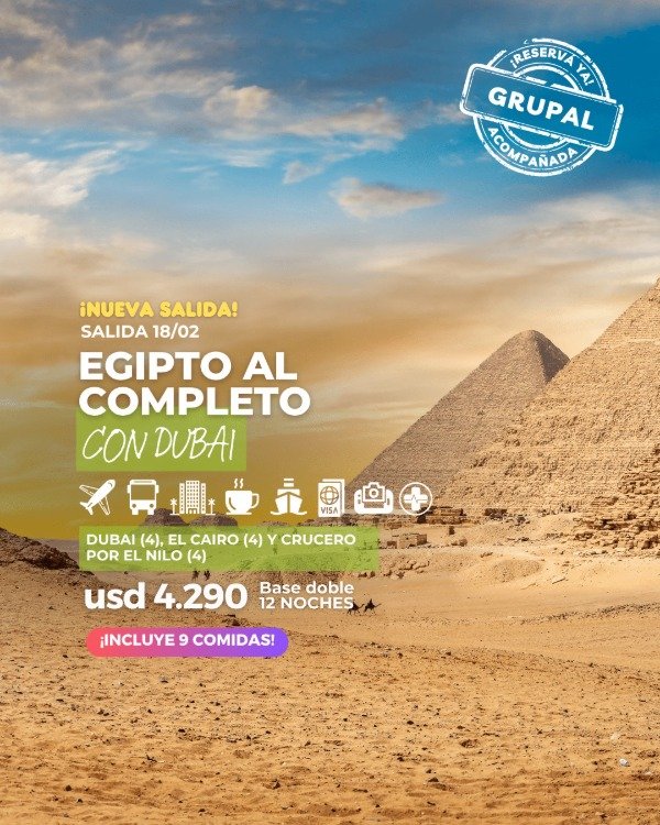 Producto - EGIPTO CON DUBAI