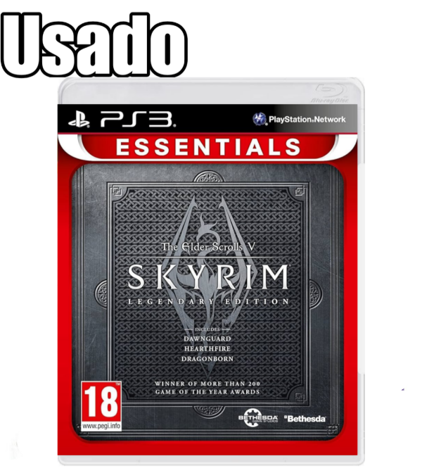 Producto - Skyrim Legendary Edition Juego Usado Físico PS3