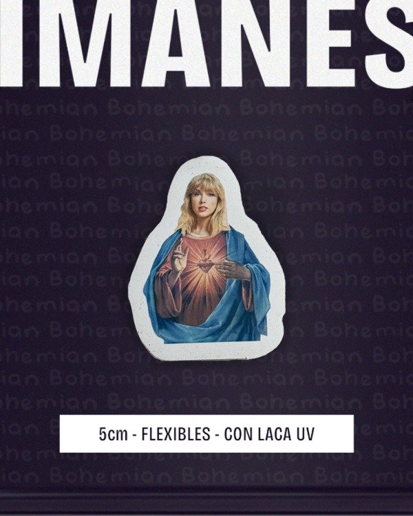 Producto - Iman SANTA TAYLOR con LACA UV - Taylor