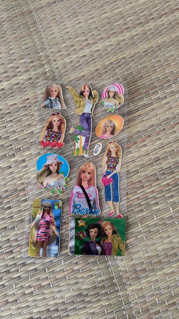 Producto - Plancha de stickers Barbie